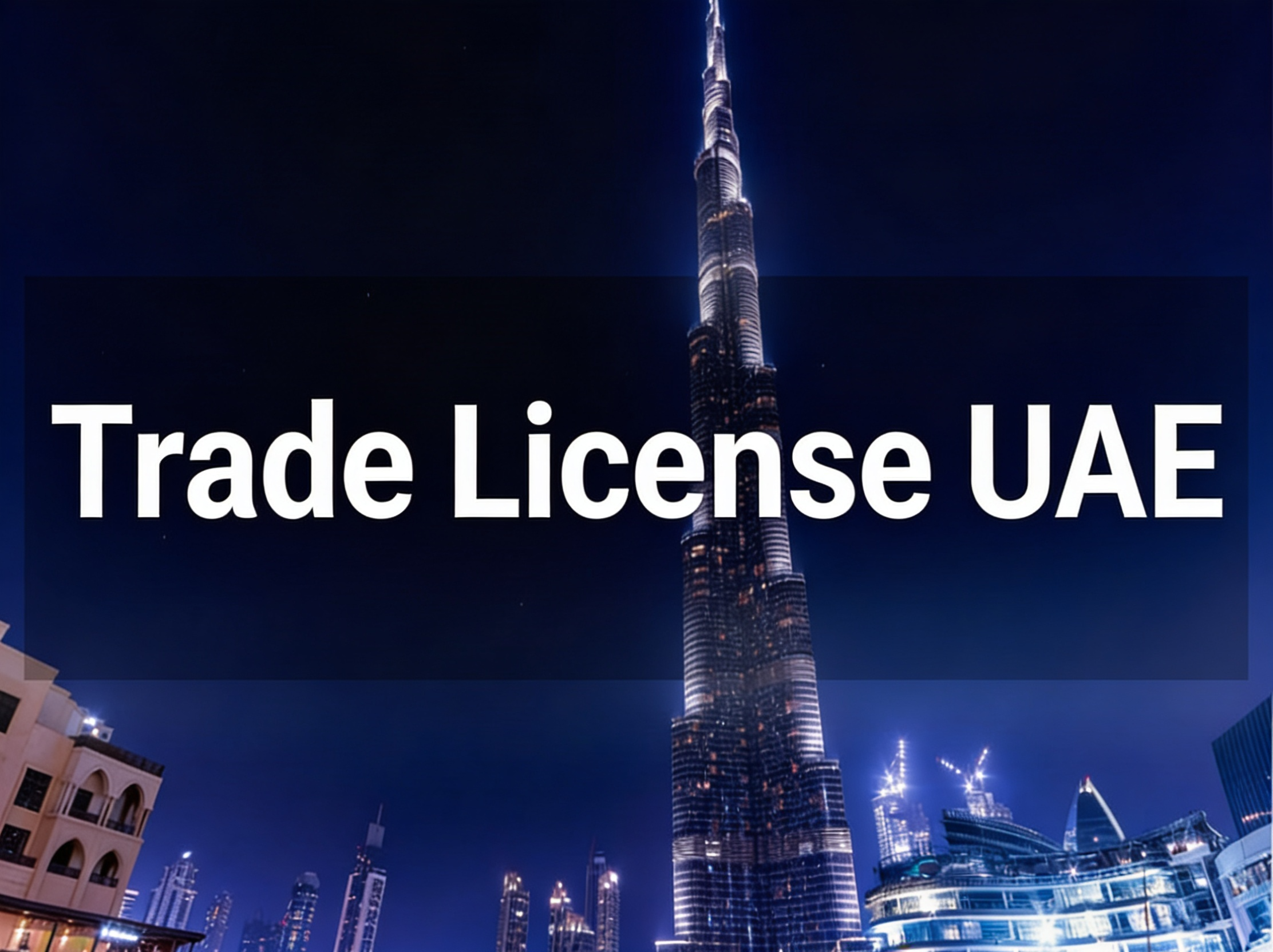 Trade License UAE — Business Setup Guide