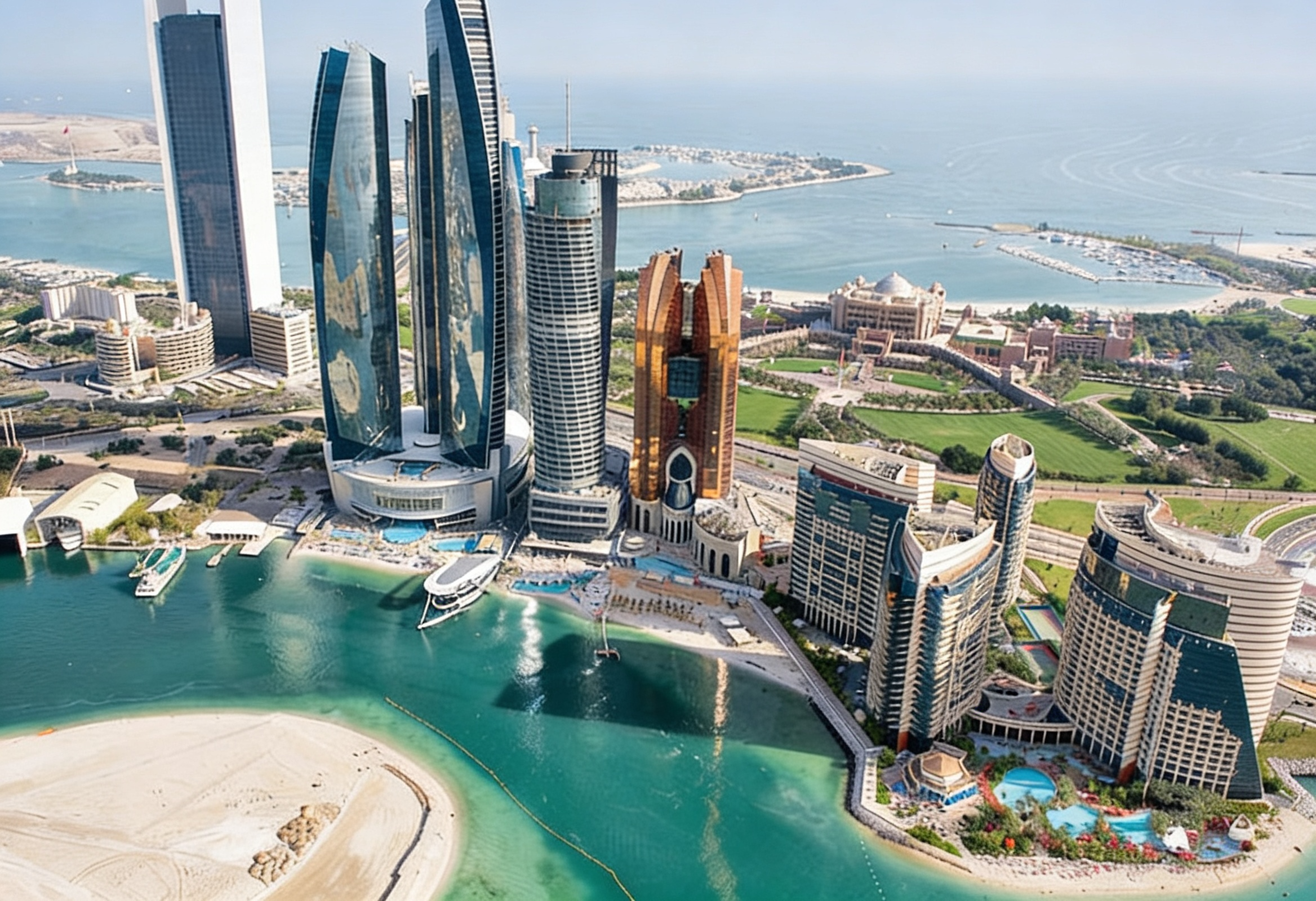Business Setup in Abu Dhabi — UAE Capital skyline